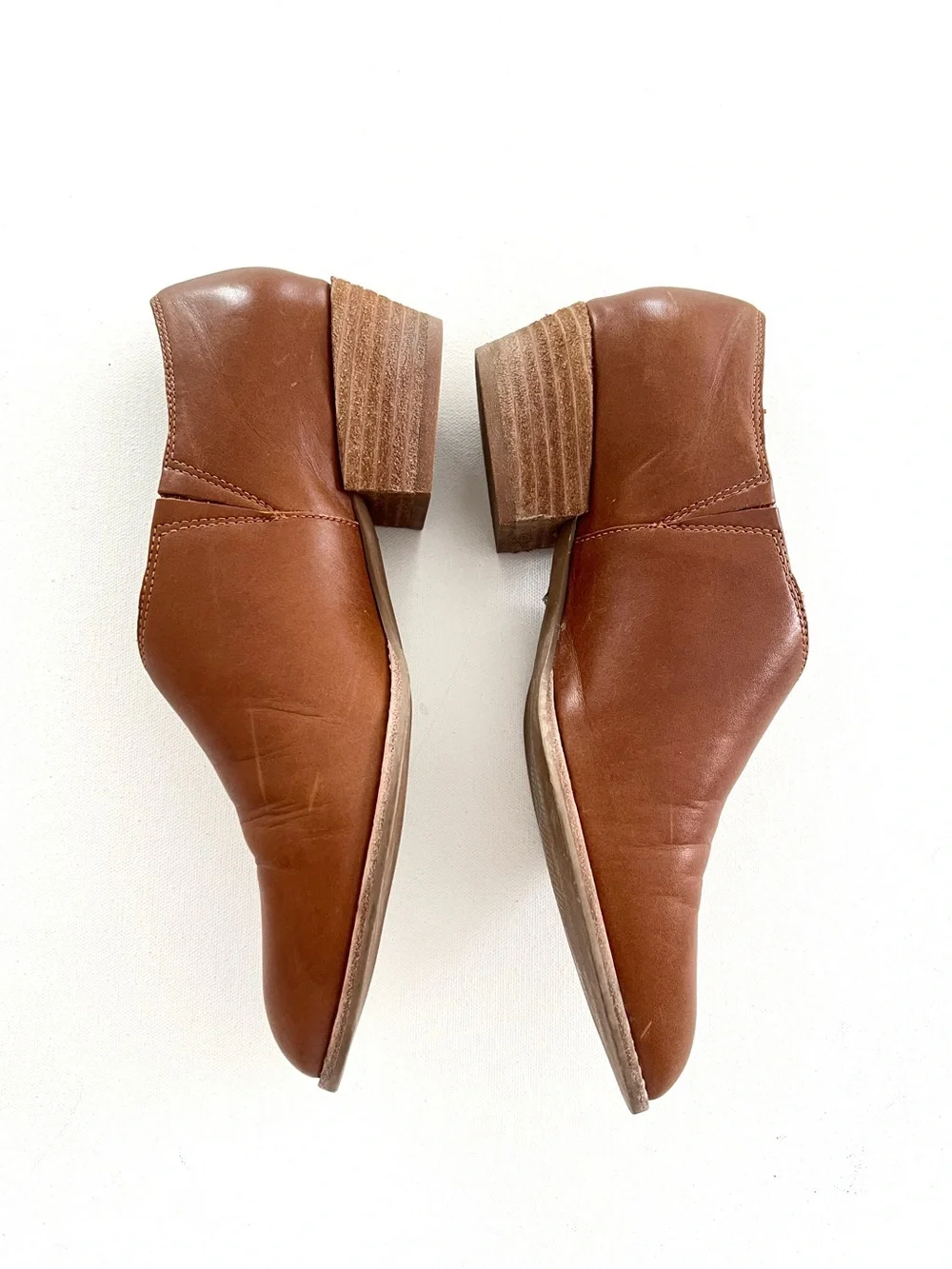 Madewell The Lucie Shoe in Leather English Saddle Size 8.5